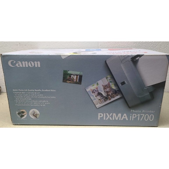 ** NEW SEALED Canon PIXMA iP1700 Digital Photo Inkjet Printer | 4800 x 1200 dpi - Picture 2 of 5